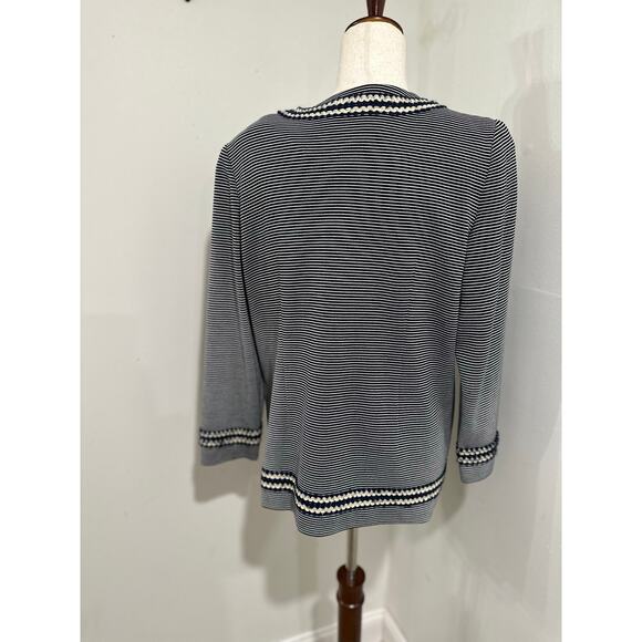 Exclusively MISOOK Front Hook Sweater Sweater Long Sleeve Cardigan Size L - Picture 3 of 9